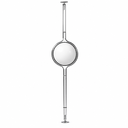 Sfera Sospesa Floor to Ceiling Globe Lamp Tension Rod