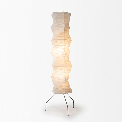 Luna Velata Rice Paper Floor Lamp Japandi Standing Lamp 180cm